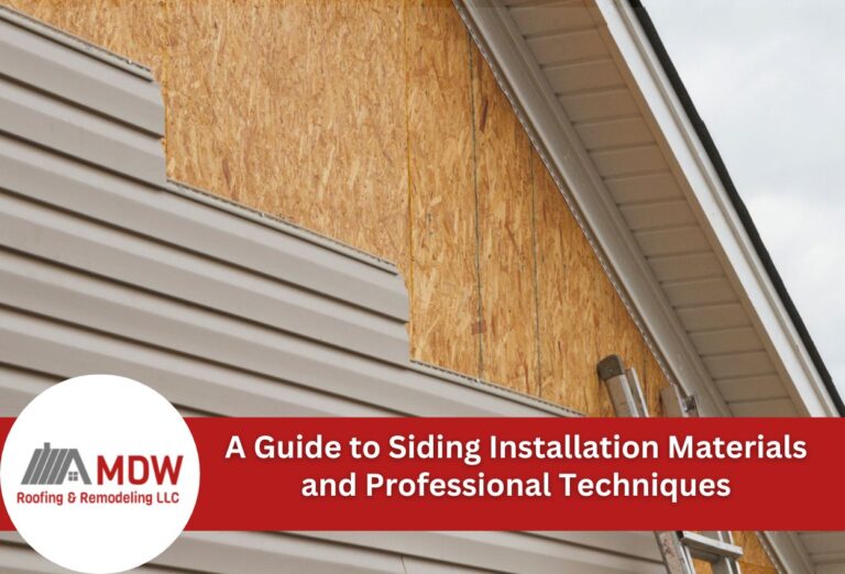 A Guide to Siding Installation Materials and Professional Techniques